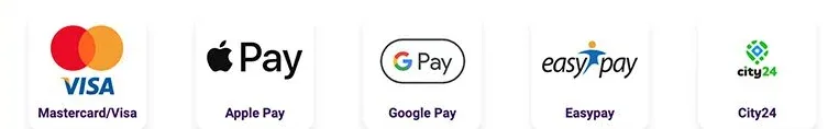 Логотипи платіжних методів Cosmolot: Mastercard, Visa, Apple Pay, Google Pay, кадр від 3 липня 2026
